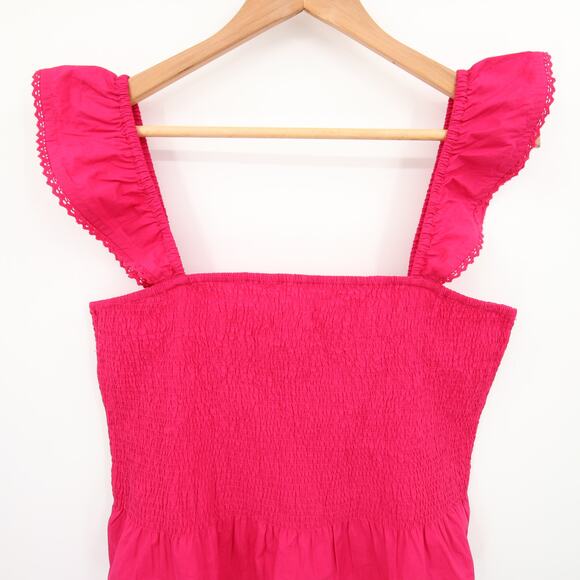 Roller Rabbit Pink Smocked Top - Picture 3 of 12